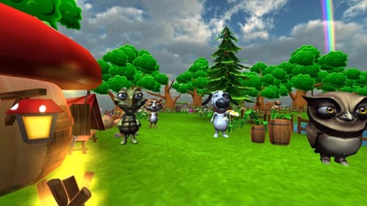 VR Talking Cat & Dog Park: Real 3D Game Screenshot 1