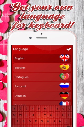 Love Keyboard  - Cute Pink Keyboard for Girls with colorful Glitter Backgrounds and Cool Fonts screenshot 4