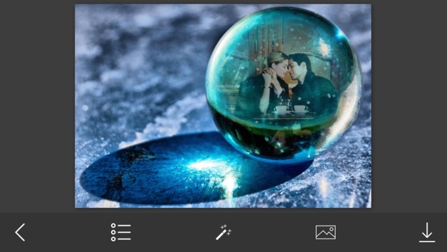 Crystal Ball Photo Frames - Make awesome photo using beautif(圖1)-速報App