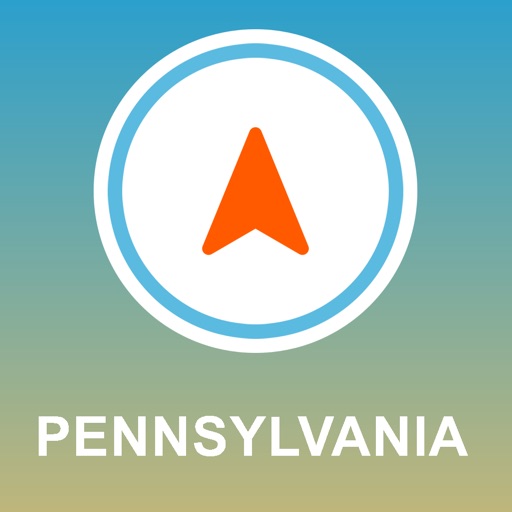 Pennsylvania, USA GPS - Offline Car Navigation icon