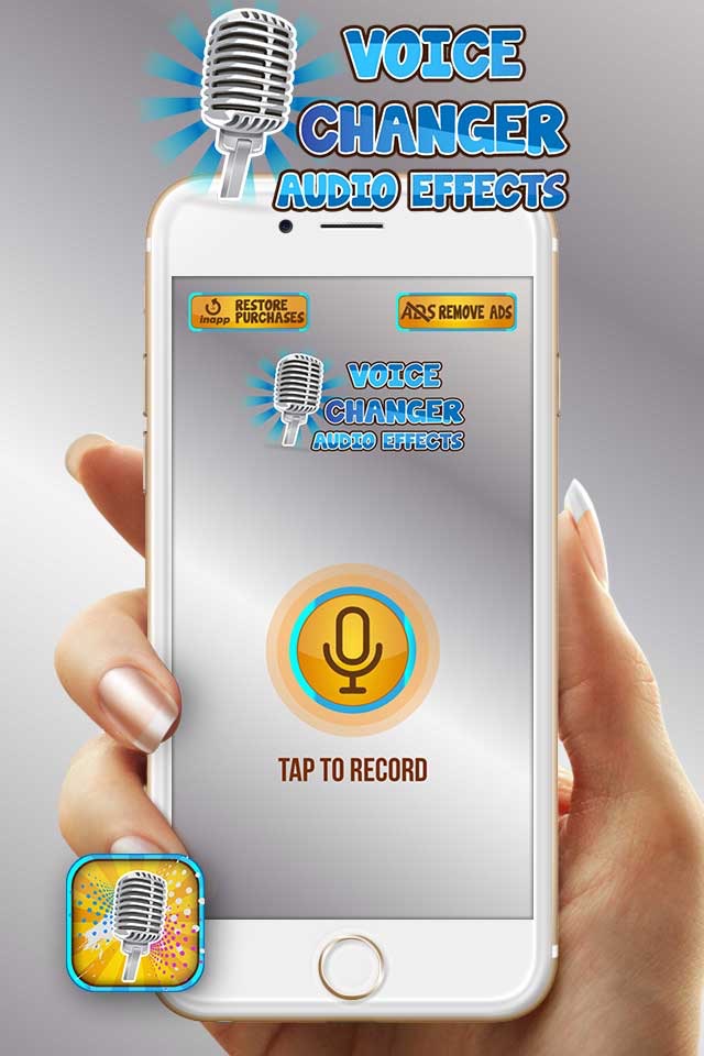 Voice Changer Audio Effects – Funny Sound Recorder Editor and Ringtone Maker screenshot 2
