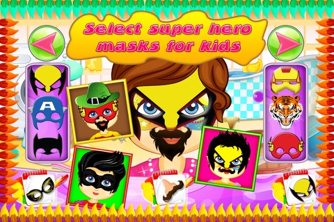 Baby Face Paint Wash – kids face painting & makeover salon game screenshot 4