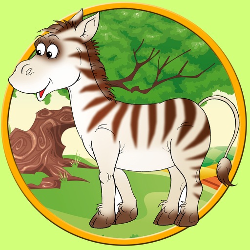 beautiful amazing horses for kids - no ads icon