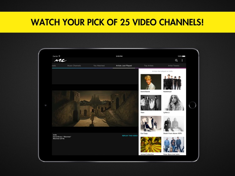 Music Choice for iPad