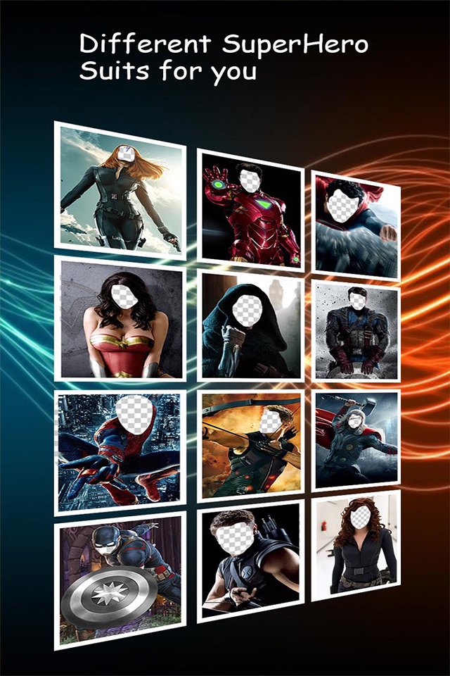 Superhero Face Maker - Replace any Face with Super Hero Costume & be a Superhero screenshot 2