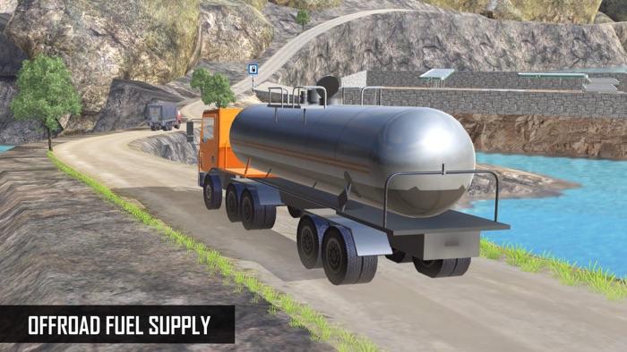 Oil Tanker Supply Truck - Offroad Fuel Transporter