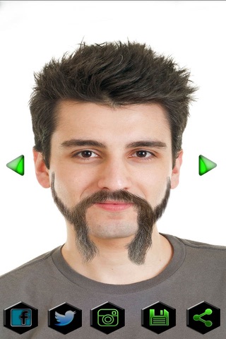 Mustache and Beard Salon – Virtual Barber Shop Photo Editor with Cool Camera Stickers Free screenshot 4