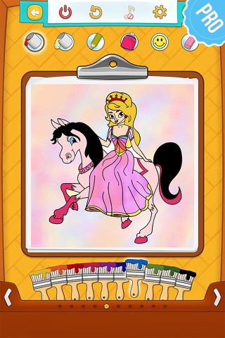 Princess Coloring Games for Kids - Colouring Book for Girls PRO screenshot 3