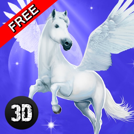 Pegasus Survival Simulator 3D Icon