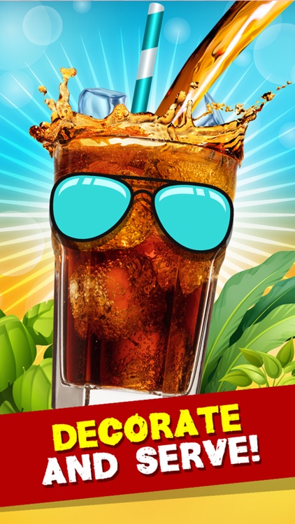 Soda Cola Salon - Frozen Drink Maker Game for Kids