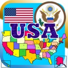 Top 49 Games Apps Like 50 flags and seals of the United States HD - Best Alternatives