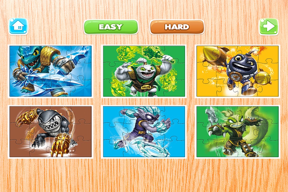 Cartoon Puzzle For Kid – Jigsaw Puzzles Box for Skylanders Edition - Kid Toddler and Preschool Education Games screenshot 3