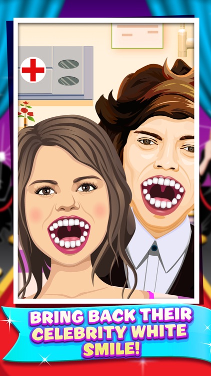Celebrity Dentist Doctor Salon Kids Game Free