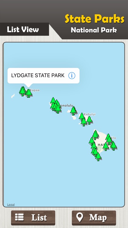 Hawaii Parks - State & National