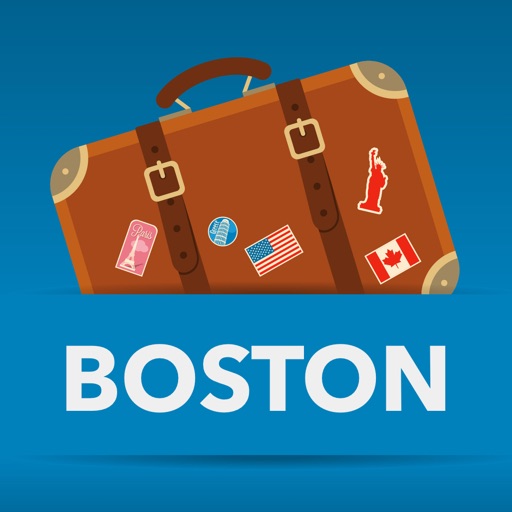 Boston offline map and free travel guide icon