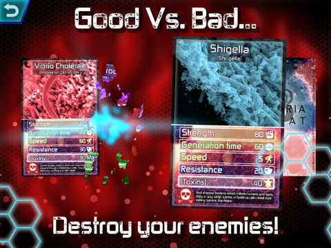 Bacteria Combat (Lite) screenshot 2