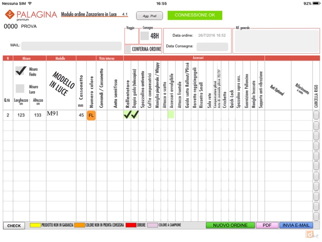 Palagina modulo ordine zanzariere in luce(圖4)-速報App