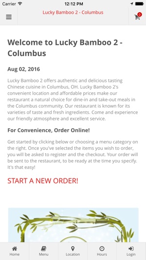 Lucky Bamboo 2 - Columbus Online Ordering(圖1)-速報App