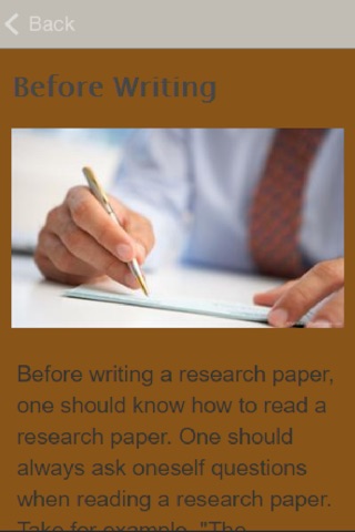 How To Write A Position Paper screenshot 3