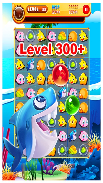 Shark Match Crush : Bubble Shooter World