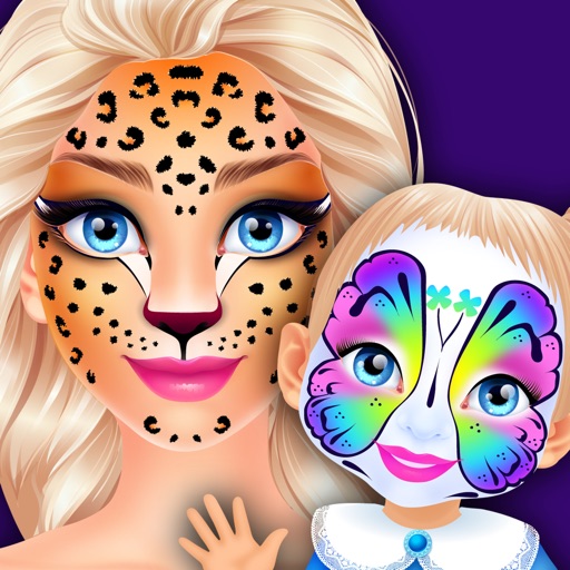 Mommys Face Paint & Makeup Salon - Baby Spa Dressup Story iOS App