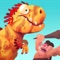 The dinosaurs and their egg are under attack by hungry cavemen and only you can save them in this action-packed defense game