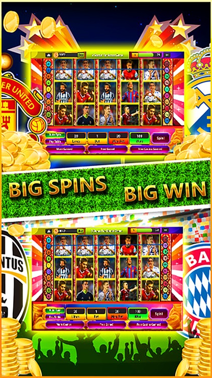 Football Slots Of UEFA Champions League:Free Game Casino 777 HD