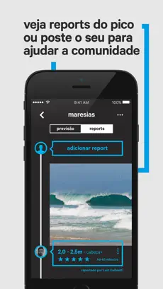 Screenshot 2 Broou previsão e surf reports iphone