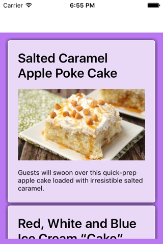 Delicious Cake Recipes screenshot 2