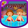 Pool Party – Crazy kids swimming & cleanup game for fun time