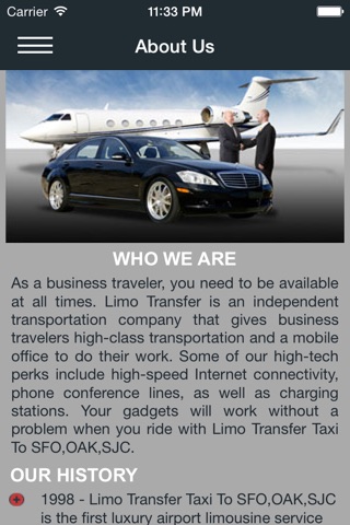 Limo Transfer screenshot 2