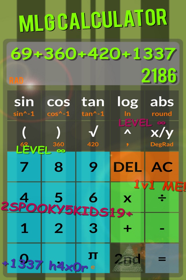 Calculator MLG screenshot 4