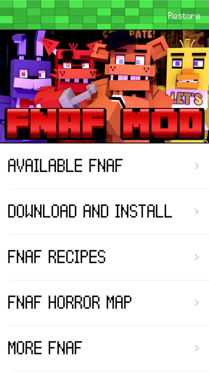 FNAF MOD for Minecraft PC Guide Edition screenshot-3