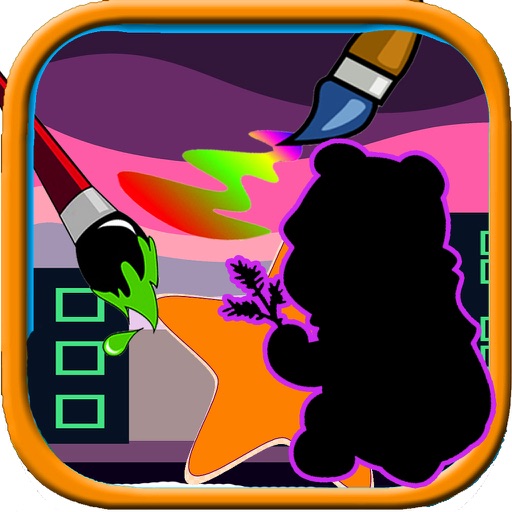 Coloring Book Kids Winnie the Pooh Cartoon Edition iOS App