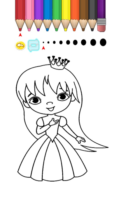 Kids Coloring Book - Cute Cartoon Mamiya screenshot-3