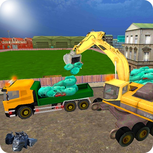 City Excavator Garbage Truck iOS App