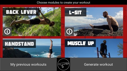 TrainingPal - Calisthenics trainer Screenshot 1