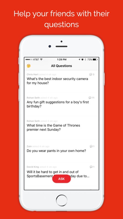 QQ - Ask your friends a quick question! screenshot-3
