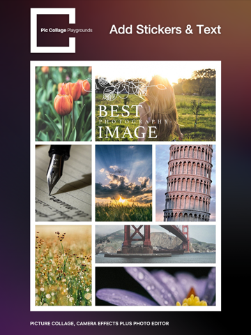 Скриншот из Pic Collage Playgrounds Pro - photo editor and pic collage Maker