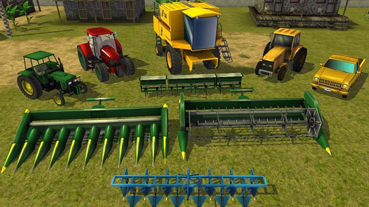 Farming Simulator Farmers Crop Harvest Tractor Trucks Drive Game screenshot-3