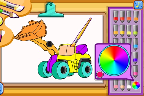 Cars coloring games screenshot 3