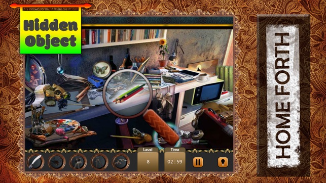 Hidden object games : Home Forth Search and Find objects(圖4)-速報App