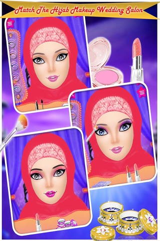 Hijab Wedding Makeup Salon - Makeover Game screenshot 3