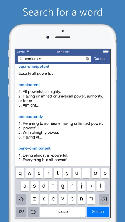 Classical Root Dictionary