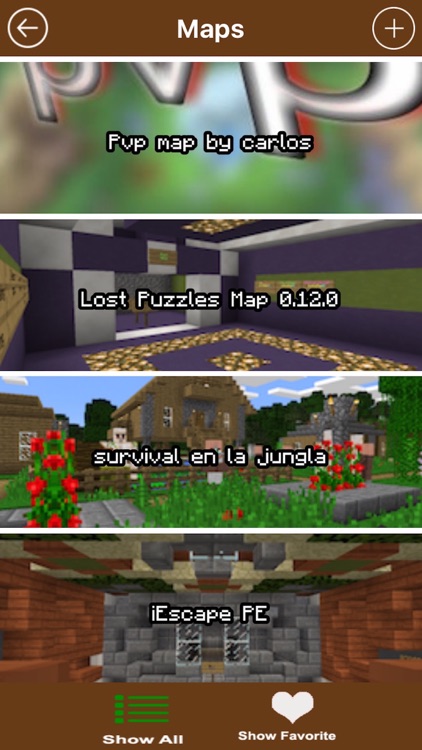 Maps for Minecraft Pocket Edition - Best Map Collection