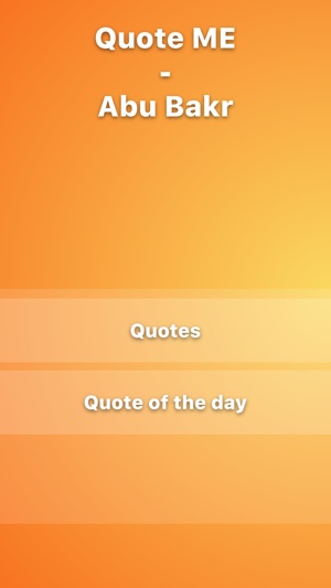 Quote Me - Abu Bakr : With Daily Quotes(圖2)-速報App