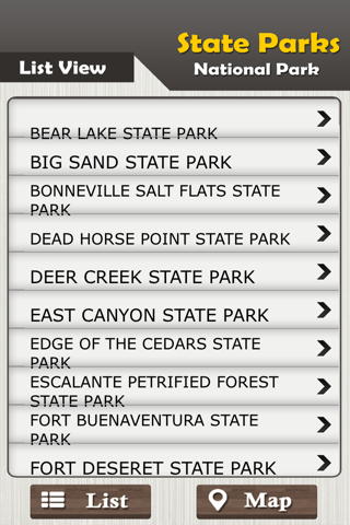 Utah State Parks & National Parks Guide screenshot 3