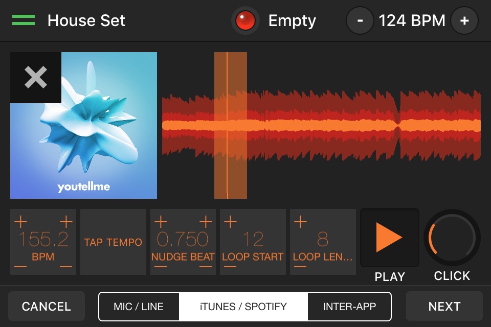 Hook for iPhone - Live DJ and Mashup Workstation screenshot 4