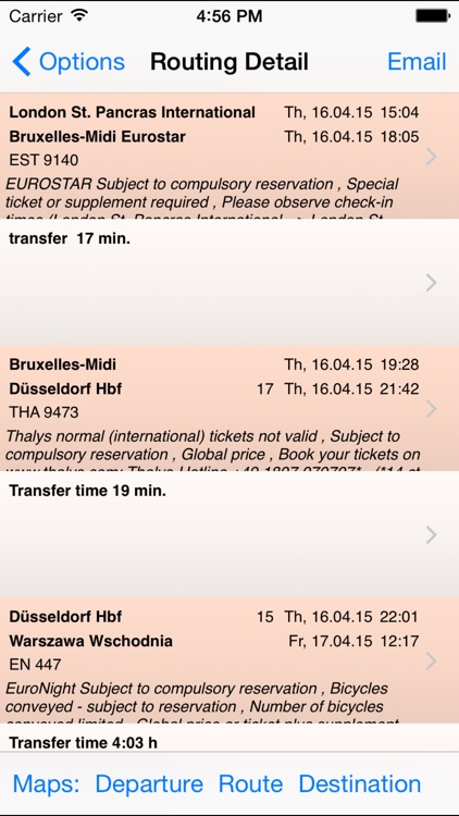 iRail European Rail Timetables