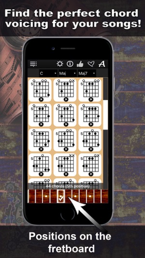 Guitar Chords Compass - learn the chord charts & play them(圖4)-速報App